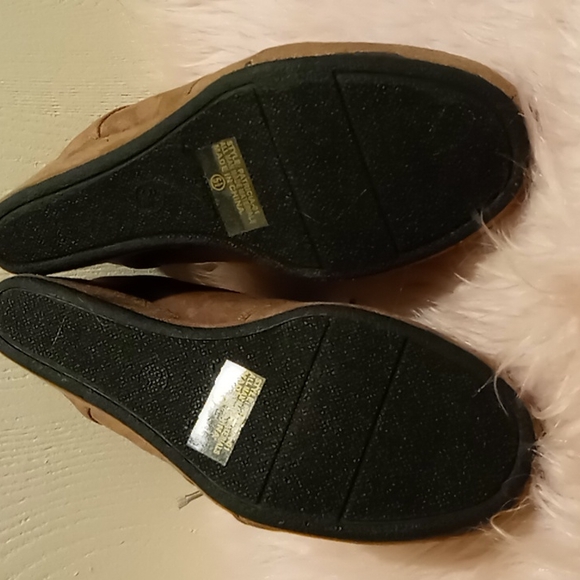NEW! Top Moda Forever Link  Faux Suede  Booties Camel SIZE 5 1/2 - Picture 10 of 10